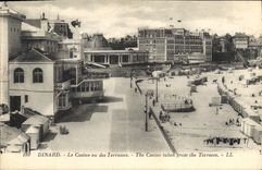 CPA Dinard Le Casino vu des Terrasses 