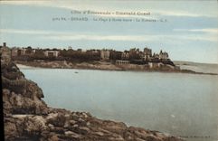 CPA Cote d'Emeraude Dinard La Plage a Maree haute 