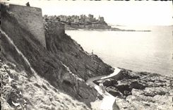 CPA Dinard Promenade a la Pointe du Moulinet 