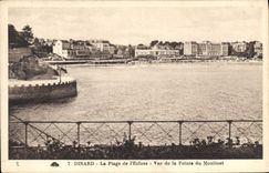 CPA Dinard La Plage de l'Ecluse Vue de la Pointe du Moulinet 