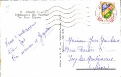 CPA Dinard I et V Embarcadere des Vedettes 