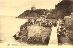 CPA Dinard Le Chemin d'Emeraude 