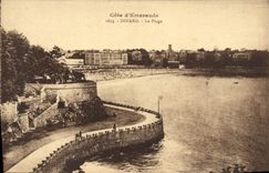 CPA Cote d'Emeraude Dinard La Plage 