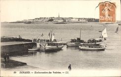 CPA Dinard Embarcadere des Vedettes 