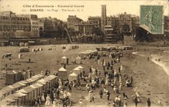 CPA Cote d'Emeraude Dinard La Plage 