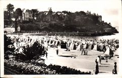 CPA Dinard Un Coin de la Plage 