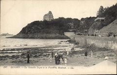 CPA Dinard La Nouvelle Digue et la Pointe du Moulinet 