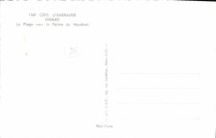 CPA Cote d'Emeraude Dinard La Plage vers la Pointe du Moulinet 