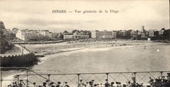 CPA Dinard Vye generale de la Plage 