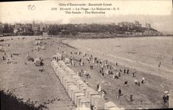 CPA Cote d'Emeraude Dinard La Plage La Malouine 