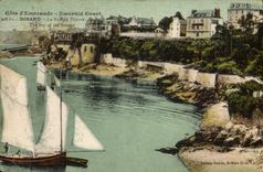 CPA Cote d'Emeraude Dinard La Baie du Prieure 