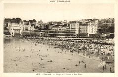 CPA Dinard Plage de l'Ecluse a Mer Haute 