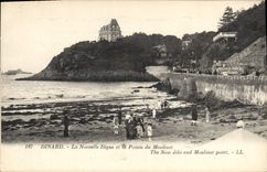 CPA Dinard La Nouvelle Digue et la Pointe du Moulinet 