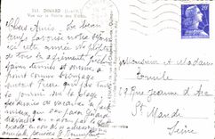 CPA Dinard I et V Vue sur la Pointe des Etetes 