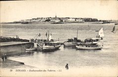 CPA Dinard Embarcadere des Vedettes 