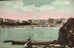 CPA Cote d'Emeraude Dinard La Plage 
