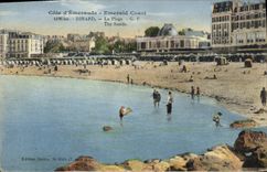 CPA Cote d'Emeraude Dinard La Plage 