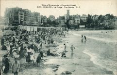 CPA Cote d'Emeraude Dinard La Plage 