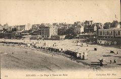 CPA Dinard La Plage a Lheure des Bains 