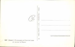 CPA Dinard La plage vue du Crystal