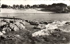 CPA Dinard Port Blanc La Plage 