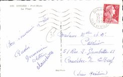 CPA Dinard Port Blanc La Plage 