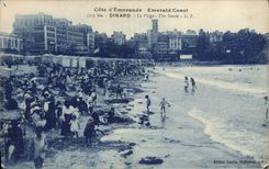 CPA Cote d'Emeraude Dinard La Plage 