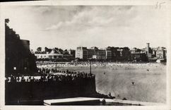 CPA Dinard I et V Vue de la Piscine 
