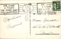 CPA Dinard Promenade du Moulinet Vue sur la Malouine 