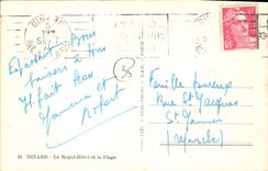 CPA Dinard Le Royal Hotel et la Plage 