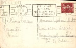 CPA Dinard Promenade du Clair de Lune de la Terrasse du Yachting Club 