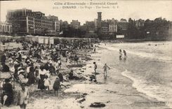 CPA Cote d'Emeraude Dinard La Plage 
