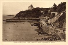 CPA Cote d'Emeraude Dinard Pointe et Promenade du Moulinet 