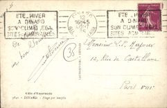 CPA Cote d'Emeraude Dinard Plage par tempete 