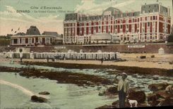 CPA Cote d'Emeraude Dinard Le Grand Casino l'Hotel Royal 