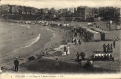 CPA Dinard La Plage et l'Ancien Casino 