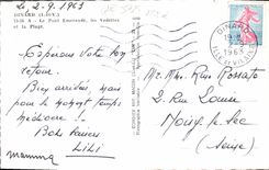 CPA Dinard I et V Le Pont Emeraude les Vedettes et la Plage 