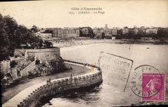 CPA Cote d'Emeraude Dinard La Plage 