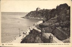 CPA Dinard La Promenade des Allies et la Pointe du Moulinet 