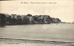 CPA Dinard Plage et Pointe du Prieure Maree haute 