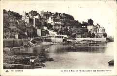 CPA Dinard Le Bric a Brac et l'Embarcadere des Vedettes Vertes 