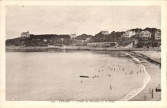 CPA Dinard Pointe du Moulinet et la Plage 