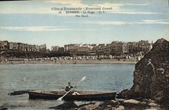 CPA Cote d'Emeraude Dinard La Plage 