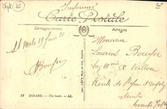 CPA Dinard Panorama de la Plage 