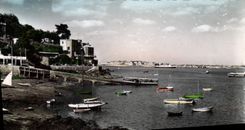 CPA Dinard I et V Embarcadere des Vedettes 