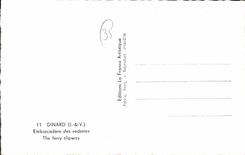CPA Dinard I et V Embarcadere des Vedettes 
