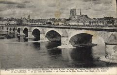 CPA Orleans Vue generale et le Pont 