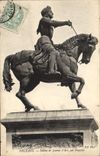 CPA Orleans Statue de Jeanne d'Arc 
