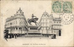 CPA Orleans La Place du Martroi 