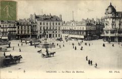 CPA Orleans La Place du Martroi 